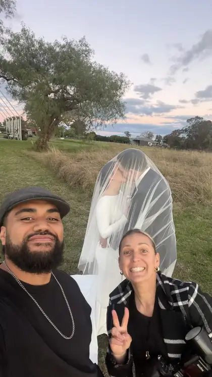 Shooting the dress in the window