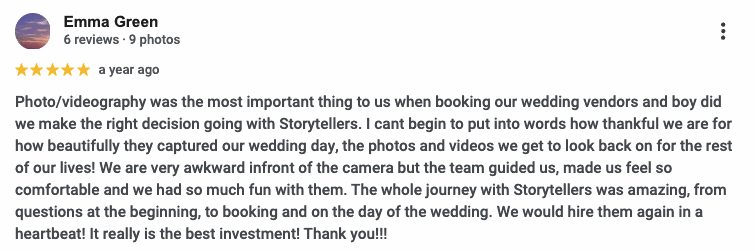 Google review