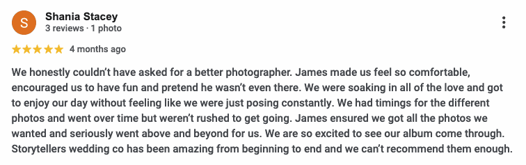 Google review