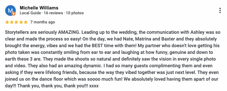 Google review