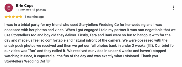 Google review