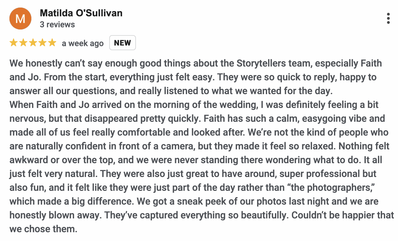 Google review