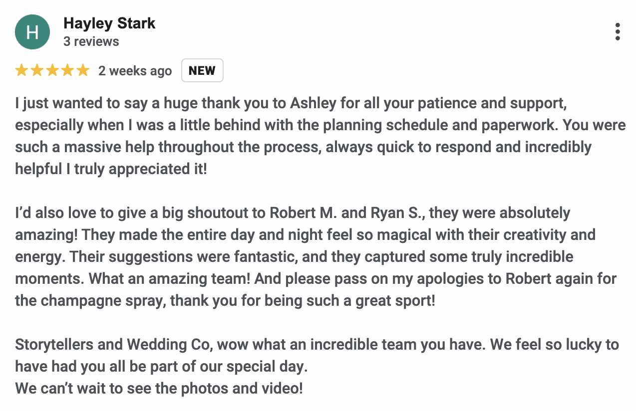 Google review