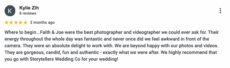 Google review
